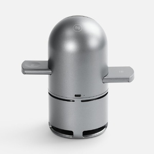 Bluetooth-колонка с беспроводной зарядкой Droid, серая G-17587.10 фото 6