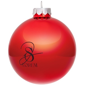 Елочный шар Finery Gloss, 8 см, глянцевый красный G-17662.50 фото 9