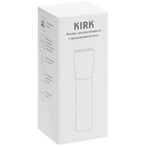 Фонарик аккумуляторный с фокусировкой луча Kirk, черный G-17729.30 фото 12
