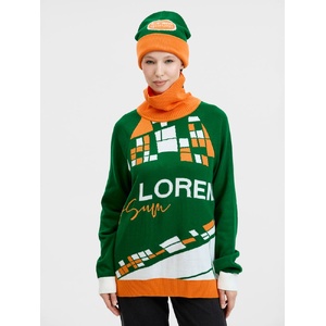 Свитер на заказ Tricksy Net Reglan, акрил, размер M G-18244.012 фото 5