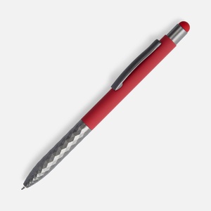 Ручка шариковая Digit Soft Touch со стилусом, красная G-18322.50 фото 3