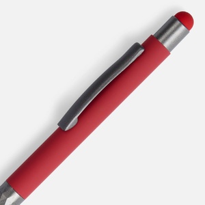 Ручка шариковая Digit Soft Touch со стилусом, красная G-18322.50 фото 5