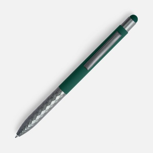 Ручка шариковая Digit Soft Touch со стилусом, зеленая G-18322.90 фото 4