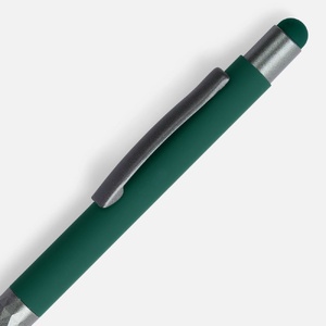 Ручка шариковая Digit Soft Touch со стилусом, зеленая G-18322.90 фото 5