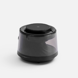 Bluetooth-колонка с подсветкой и беспроводной зарядкой Quantium, черная G-18395.30 фото 5