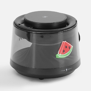 Bluetooth-колонка с подсветкой и беспроводной зарядкой Quantium, черная G-18395.30 фото 10