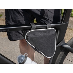 Велосумка на раму BikeLine Mini, черная с белым G-18430.30 фото 8