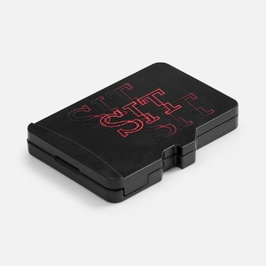Органайзер для карт памяти и SIM с кардридером Multitask, черный G-18577.30 фото 12