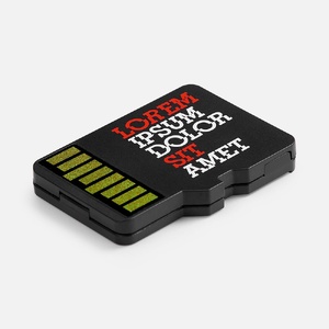 Органайзер для карт памяти и SIM с кардридером Multitask, черный G-18577.30 фото 13