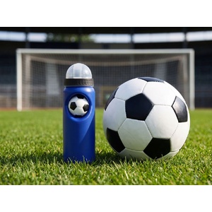 Бутылка с антистрессом Footballer, синяя G-18598.40 фото 10