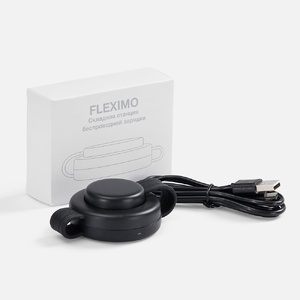 Складная станция беспроводной зарядки Fleximo, черная G-18695.30 фото 7