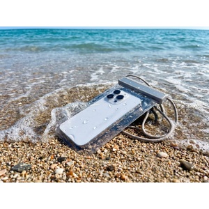Водонепроницаемый чехол для телефона Aqualock, серый G-18723.30 фото 11