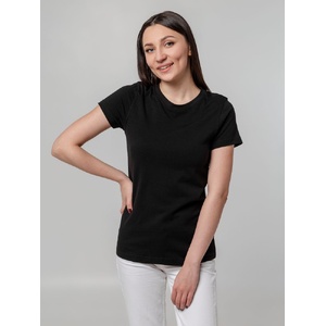 Футболка женская T-bolka Stretch Lady, черная, размер S G-1891.301v2 фото 7