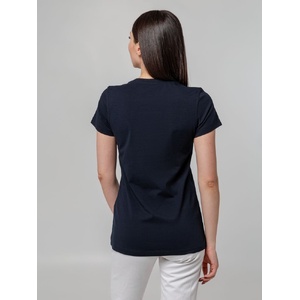 Футболка женская T-bolka Stretch Lady, темно-синяя (navy), размер S G-1891.401v2 фото 8