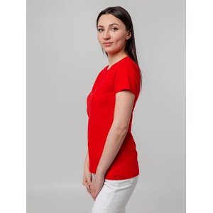 Футболка женская T-bolka Stretch Lady, красная, размер S G-1891.501v2 фото 9