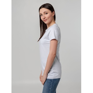 Футболка женская T-bolka Stretch Lady, белая, размер S G-1891.601v2 фото 9