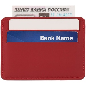 Чехол для карточек Shall Simple, красный G-19095.50 фото 7