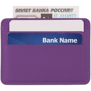 Чехол для карточек Shall Simple, фиолетовый G-19095.70 фото 7