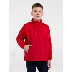 Ветровка детская Surf Kids, красная, на рост 142-152 см (12-14 лет) G-1910.506 фото 7