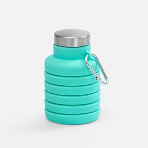 Складная бутылка для воды Cascata, бирюзовая G-19495.49 фото 4