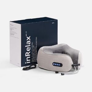 Дорожная подушка-массажер inRelax, ver.2, серая G-19617.10 фото 16