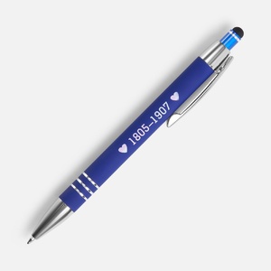 Ручка шариковая Sansen Soft Touch со стилусом, синяя G-19661.40 фото 10