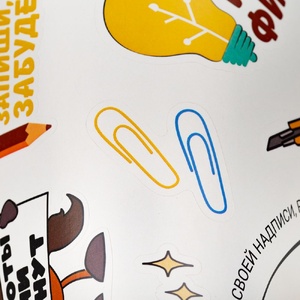 Наклейки бумажные Sticker Pack на заказ, S G-19939.01 фото 7