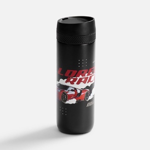 Термостакан X1 с цветной кнопкой, черный с зеленым G-19941.38 фото 8
