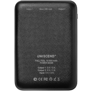 Внешний аккумулятор Uniscend Full Feel 10000 мАч с индикатором, черный G-19994.30 фото 6