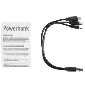Внешний аккумулятор Uniscend Full Feel 10000 мАч с индикатором, черный G-19994.30 фото 8