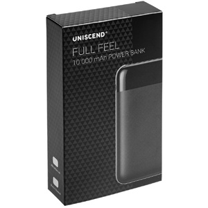 Внешний аккумулятор Uniscend Full Feel 10000 мАч с индикатором, черный G-19994.30 фото 11