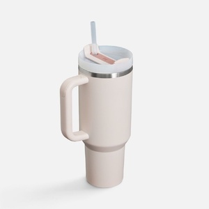 Термокружка Quencher H2.0 1180 с трубочкой, розовая G-20629.15 фото 4
