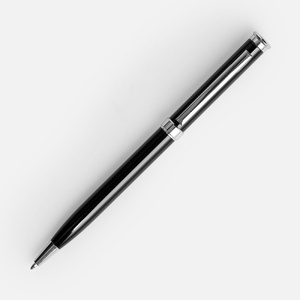 Ручка шариковая Finn Chrome, черная G-20686.30 фото 4