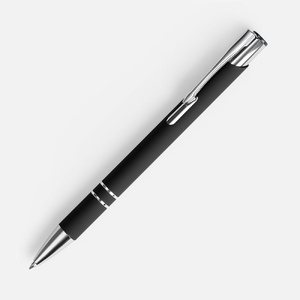 Ручка шариковая Keskus Soft Touch в футляре, черная G-21066.30 фото 5