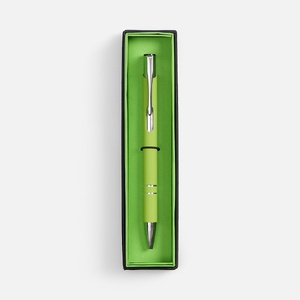 Ручка шариковая Keskus Soft Touch в футляре, зеленое яблоко G-21066.90 фото 4