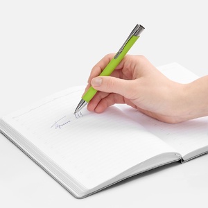 Ручка шариковая Keskus Soft Touch в футляре, зеленое яблоко G-21066.90 фото 7