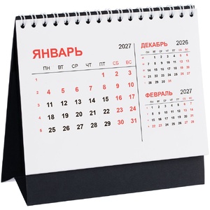 Календарь настольный Datio, черный G-21123.30 фото 3