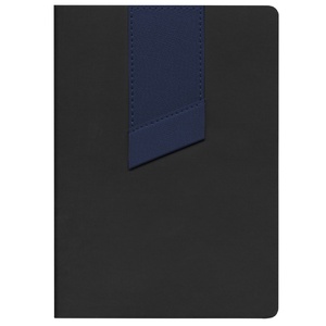 Ежедневник Bookmark, недатированный, черный с синим G-21180.34 фото 4