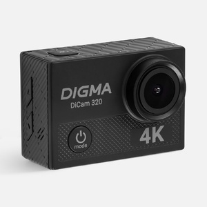Экшн-камера Digma DiCam 320, черная G-21226.30 фото 4