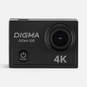 Экшн-камера Digma DiCam 320, черная G-21226.30 фото 5