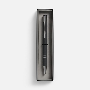 Ручка шариковая Keskus Stone в футляре, черная G-21708.30 фото 4
