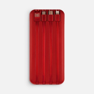 Аккумулятор Omni Qi 10000 мАч, ver.2, красный G-22077.50 фото 6