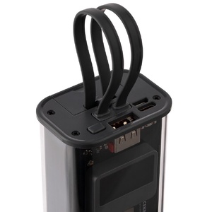 Аккумулятор с быстрой зарядкой Trellis Geek 10000 мАч, темно-серый G-23108.13 фото 7