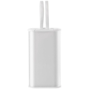 Аккумулятор с быстрой зарядкой Trellis Geek 10000 мАч, белый G-23108.60 фото 5