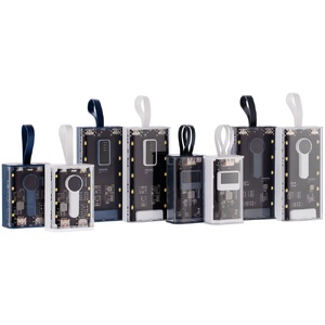 Аккумулятор с быстрой зарядкой Trellis Geek 10000 мАч, белый G-23108.60 фото 14