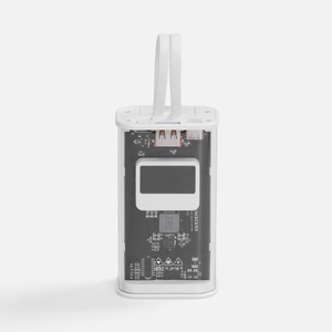 Аккумулятор с быстрой зарядкой Trellis Geek 10000 мАч, белый G-23108.60 фото 17