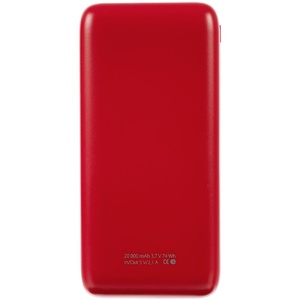 Внешний аккумулятор Gamechanger 20000 мАч, красный G-23200.50 фото 5