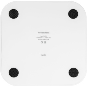 Беспроводное зарядное устройство Interra Plus, белое G-24304.60 фото 8