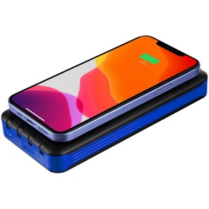 Аккумулятор с беспроводной зарядкой Holiday Maker Wireless, 10000 мАч, синий G-24979.40 фото 6
