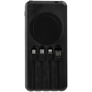 Аккумулятор с беспроводной зарядкой Holiday Maker Wireless, 10000 мАч, красный G-24979.50 фото 5